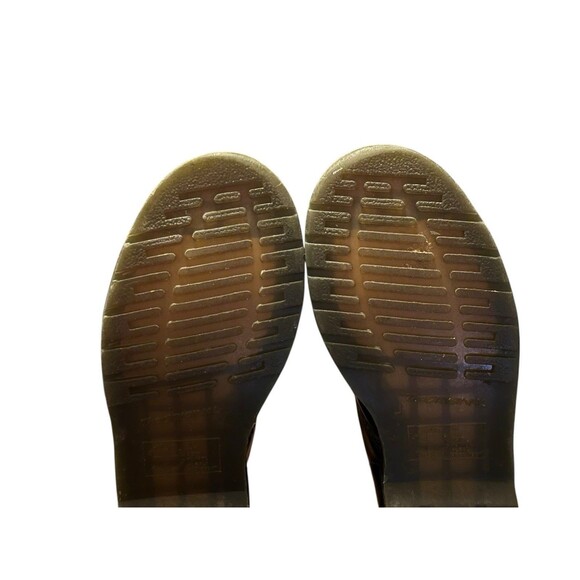 Dr. Martens Womens 1480W Black Leather Lace Up Ankle Combat Boots Sz 7 Grunge - Picture 14 of 16